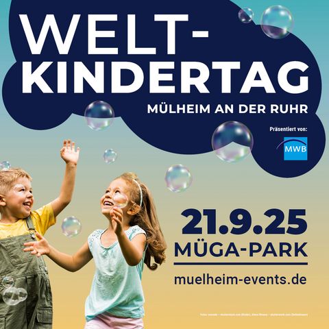 Image-Motiv „Weltkindertag” 2025 in Mülheim an der Ruhr