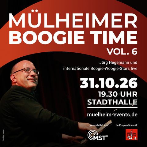 Image-Motiv „Mülheimer Boogie Time Vol. 6” 2026 in Mülheim an der Ruhr