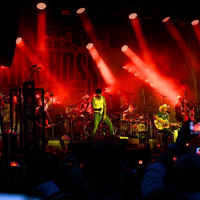 Zu sehen sind Aufnahmen vom MÜLHEIM SUMMER OPEN AIR 2026 im MüGa-Park mit der Band The BossHoss.