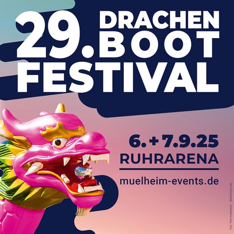 Image-Motiv „Drachenboot-Festival 2025” in Mülheim an der Ruhr