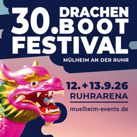 Image-Motiv „Drachenboot-Festival 2026” in Mülheim an der Ruhr