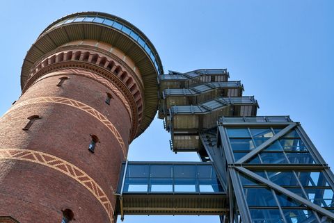 Aquarius Wassermuseum im ehemaligen Wasserturm in Mülheim Styrum