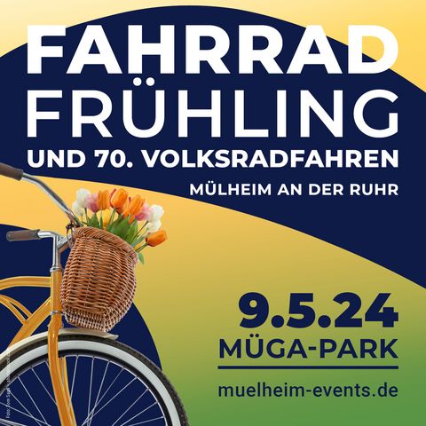 Image-Motiv „Fahrradfrühling” 2024 in Mülheim an der Ruhr