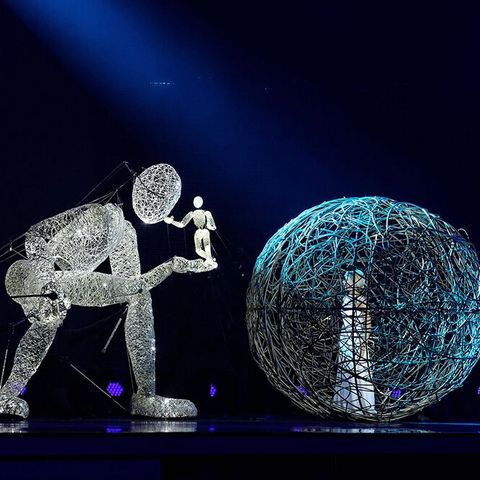 Show bei der medl Nacht der Sieger in der Westenergie Sporthalle