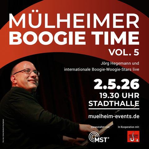 Image-Motiv „Mülheimer Boogie Time Vol. 5” 2026 in Mülheim an der Ruhr