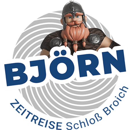 Logo der App „BJÖRN | Zeitreise Schloß Broich”