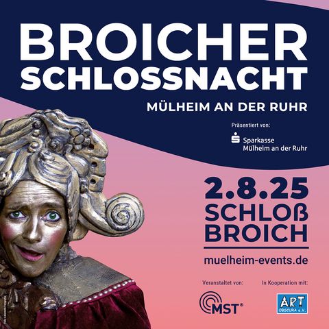 Image-Motiv „Broicher Schlossnacht” 2025 in Mülheim an der Ruhr
