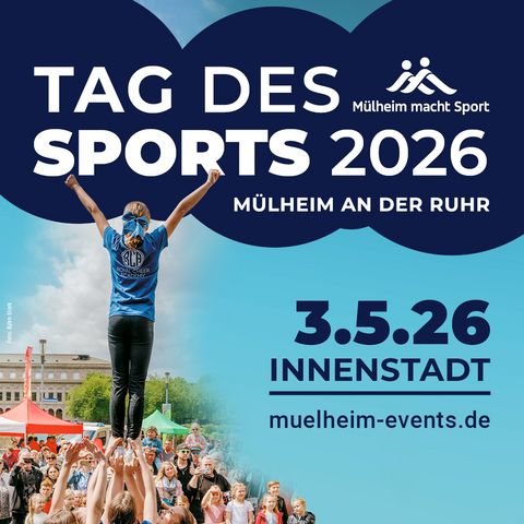 Werbemotiv „Tag des Sports” 2026 in Mülheim an der Ruhr