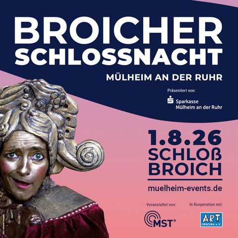 Image-Motiv „Broicher Schlossnacht” 2026 in Mülheim an der Ruhr